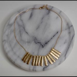 Golden rays necklace